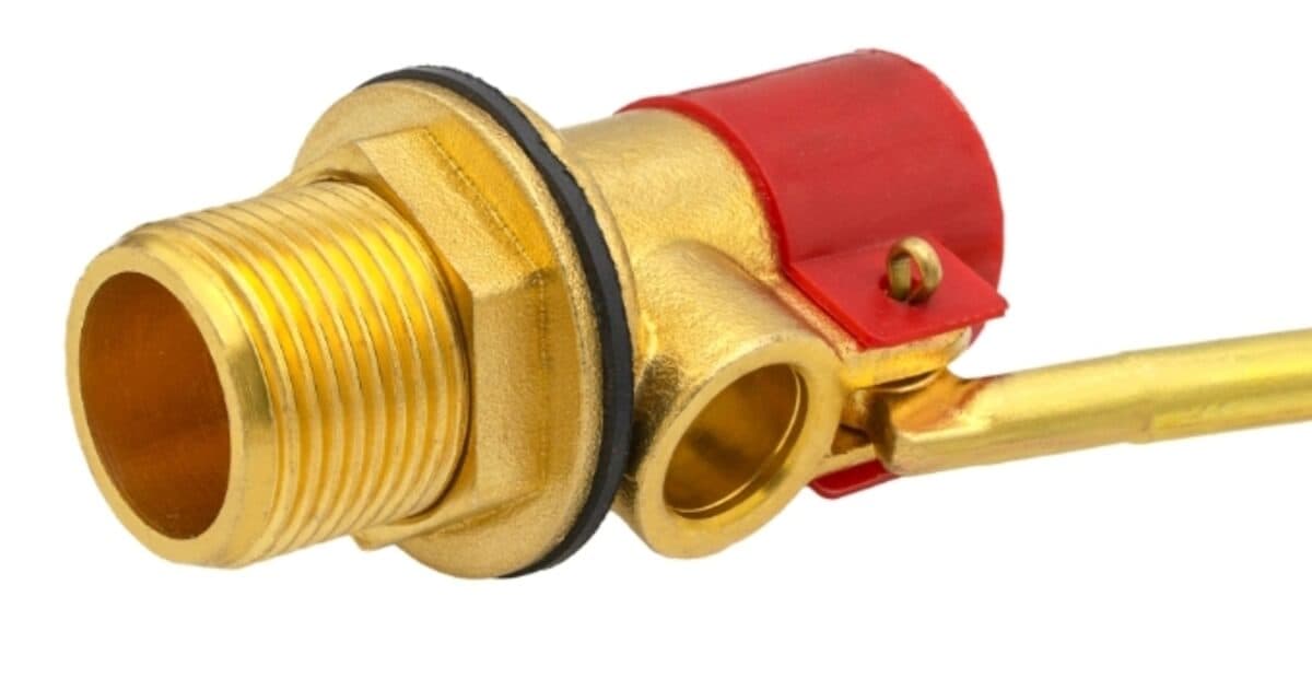 Heavy All-Brass Float Valve 1" — 2