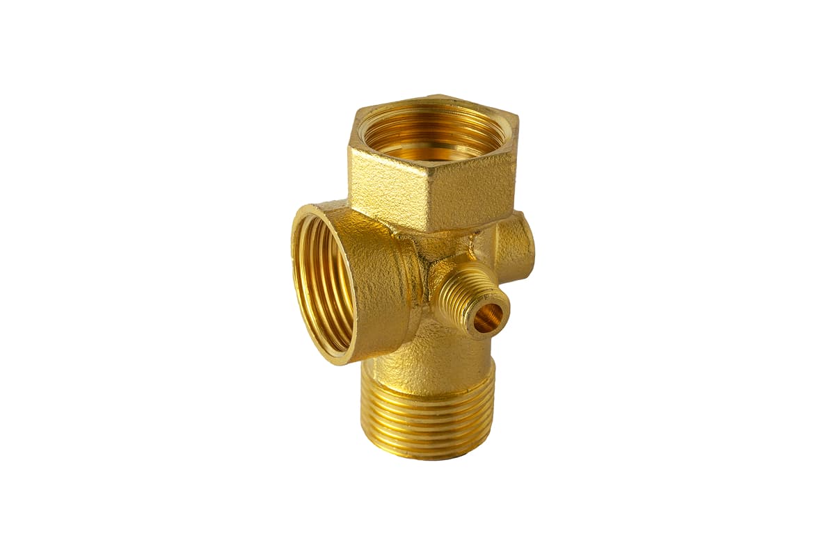 Brass Pump 5-Way Connector